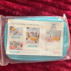 Multifunctional Cosmetic Bag in Blue